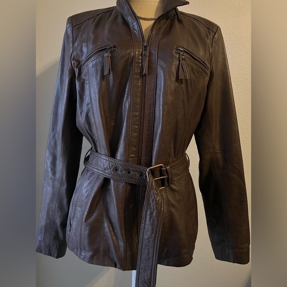 wilsons leather woman jacket - Picture 6 of 13
